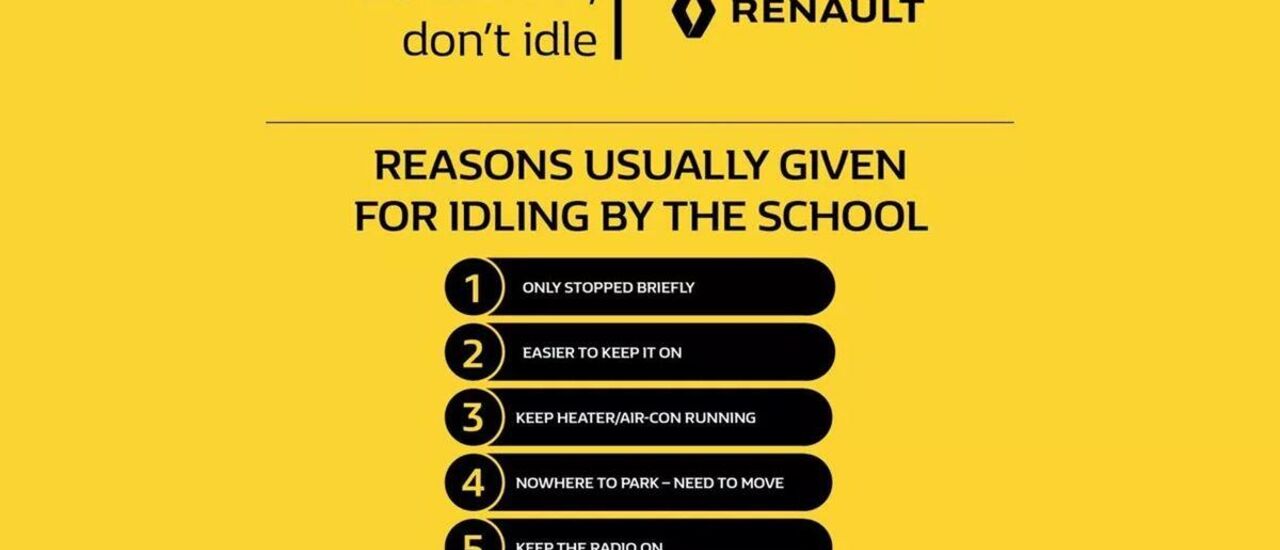 Renault Says: Be Mindful, Don't Idle Image